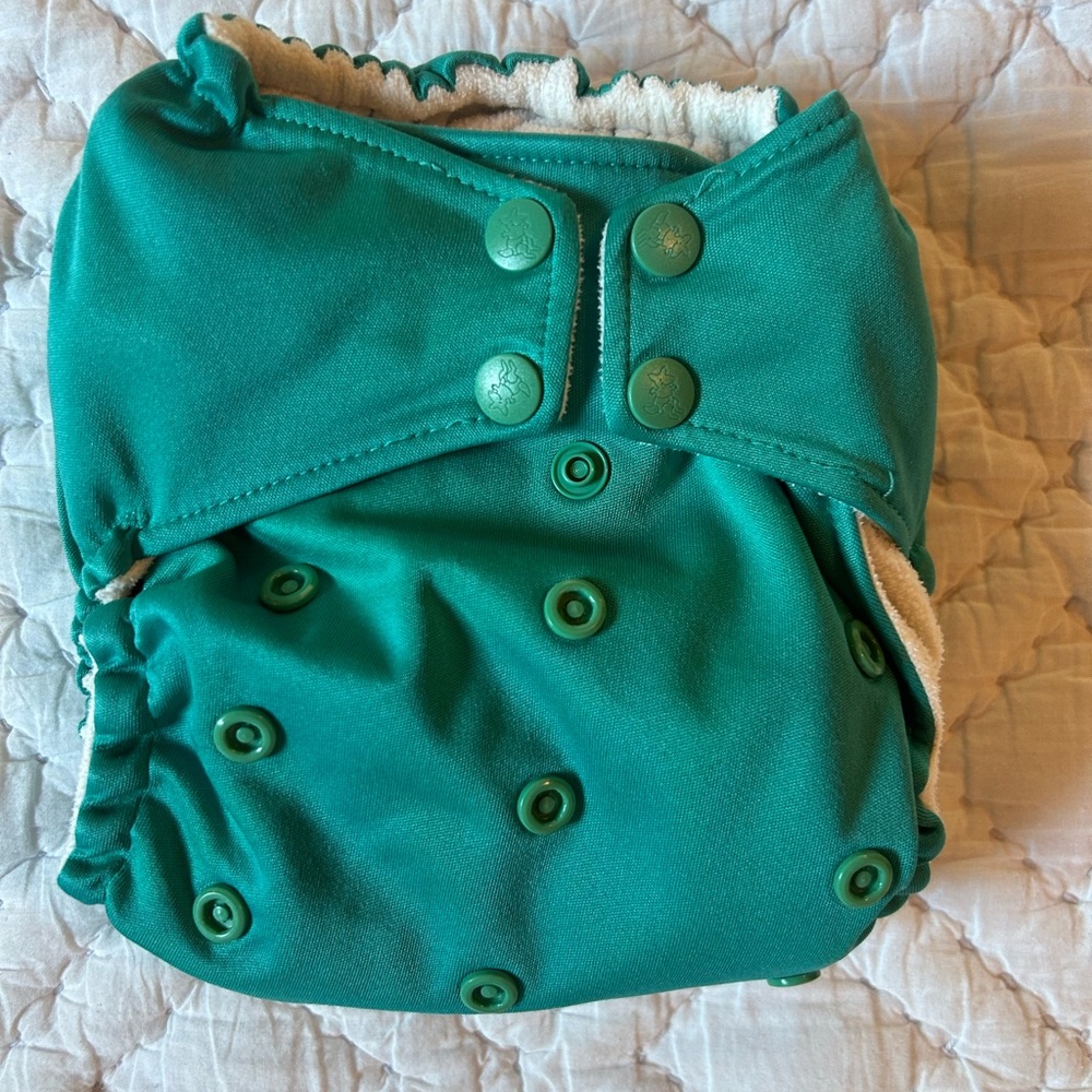 Green Cloth pocket Diaper